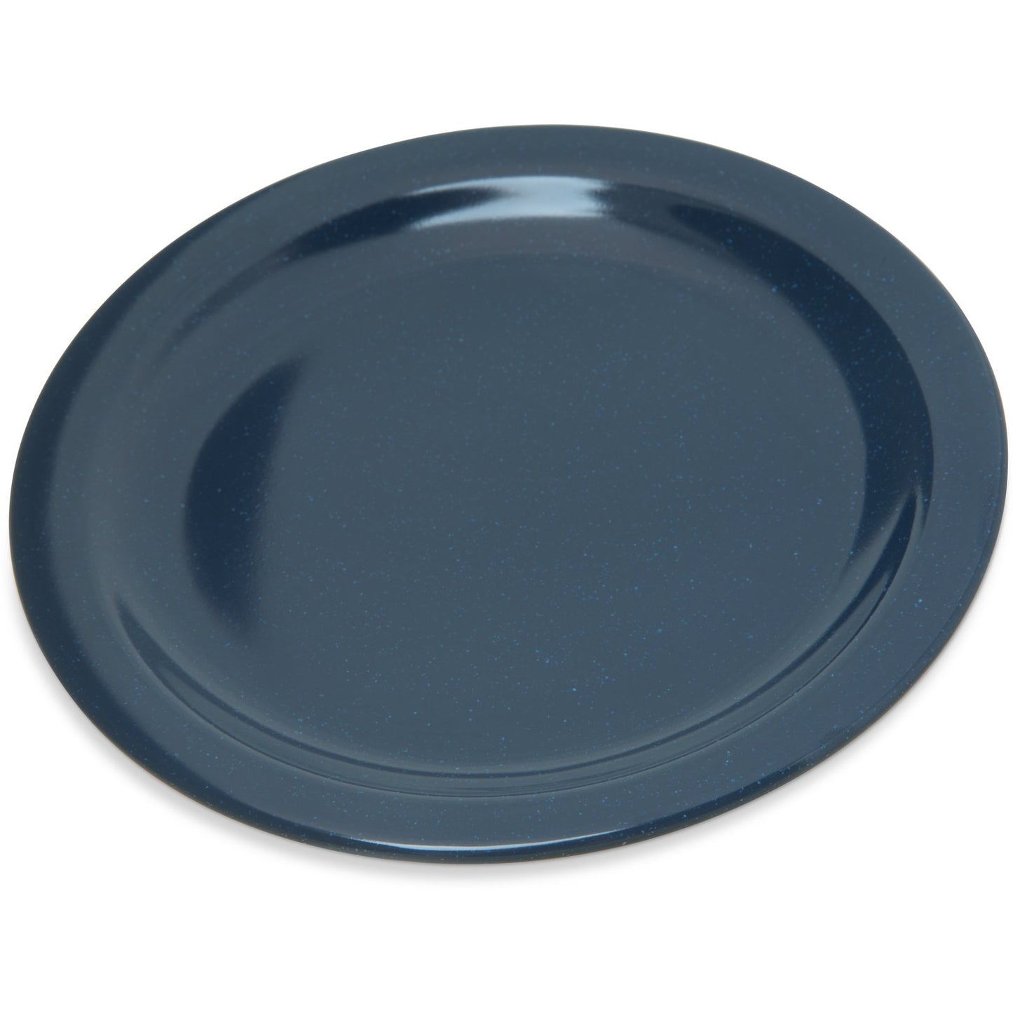 Carlisle 4350335 7.25" Café Blue Dallas Ware Melamine Salad Plate
