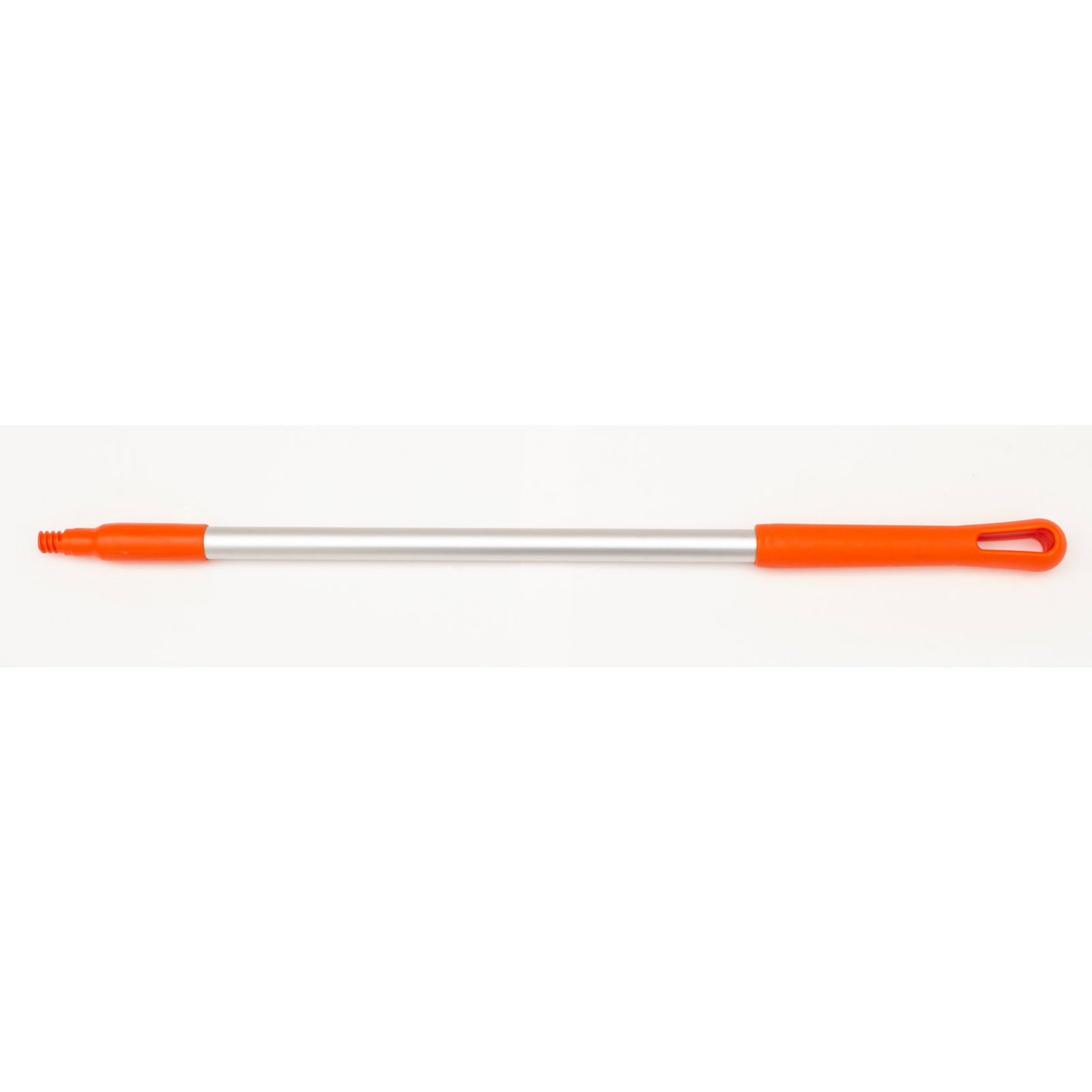 Carlisle 40246EC24 30" Orange Natural Aluminum Handle with Color-Coded Tip and Hang Up Cap