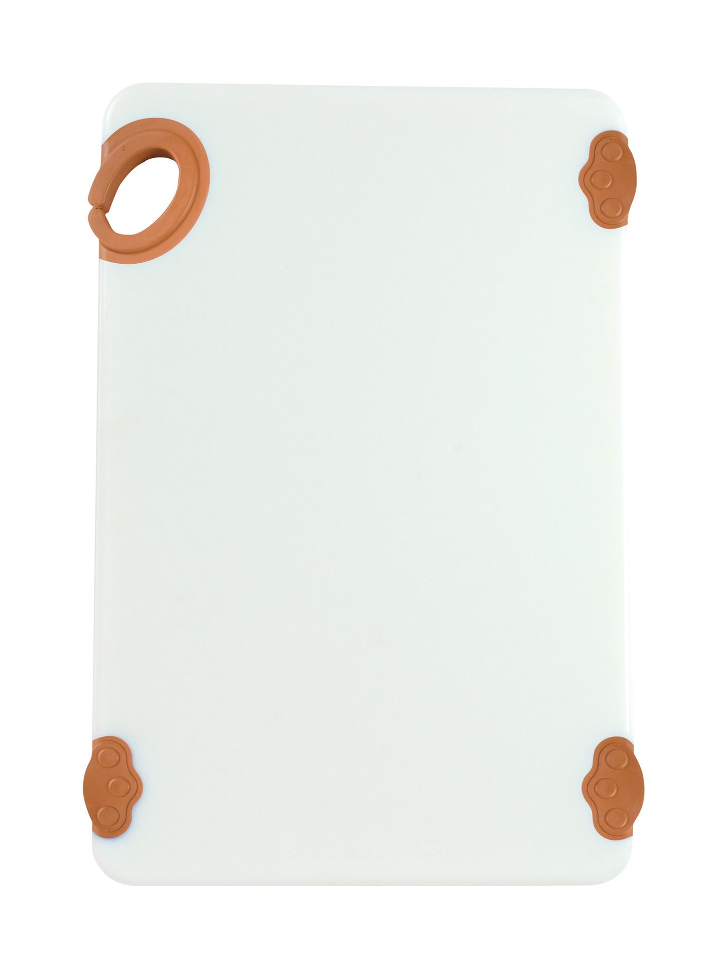 Winco CBN-1218BN 12"x18"x1/2" Brown Cutting Board with Hook