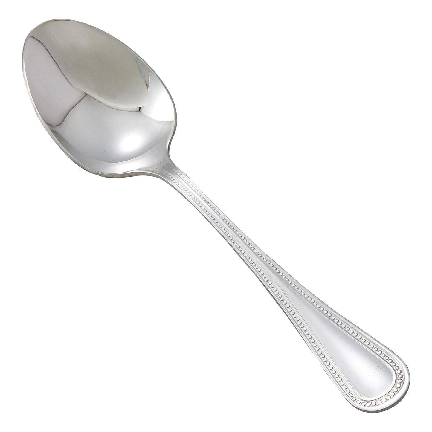 Winco 0036-01 Deluxe Pearl Teaspoon, 18/8 Extra Heavyweight