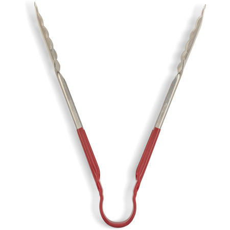 Carlisle 60756005 9.5" Red Stainless Steel Dura-Kool Tong