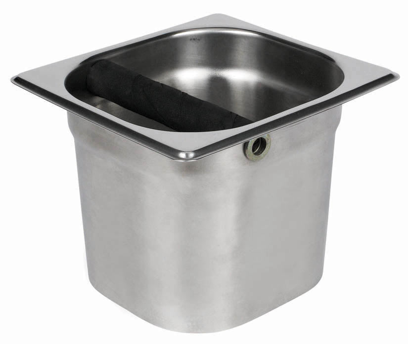 Winco SCD-5 Stainless Steel Coffee Knock Box