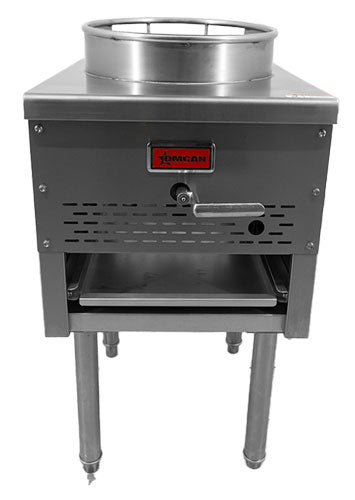 Omcan 47351 Gas Wok Range with 13" Ring