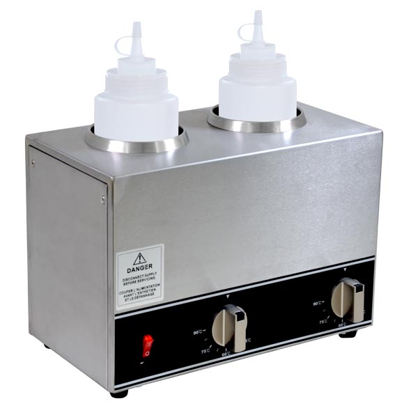 Omcan 44178 Double Bottle Sauce Warmer