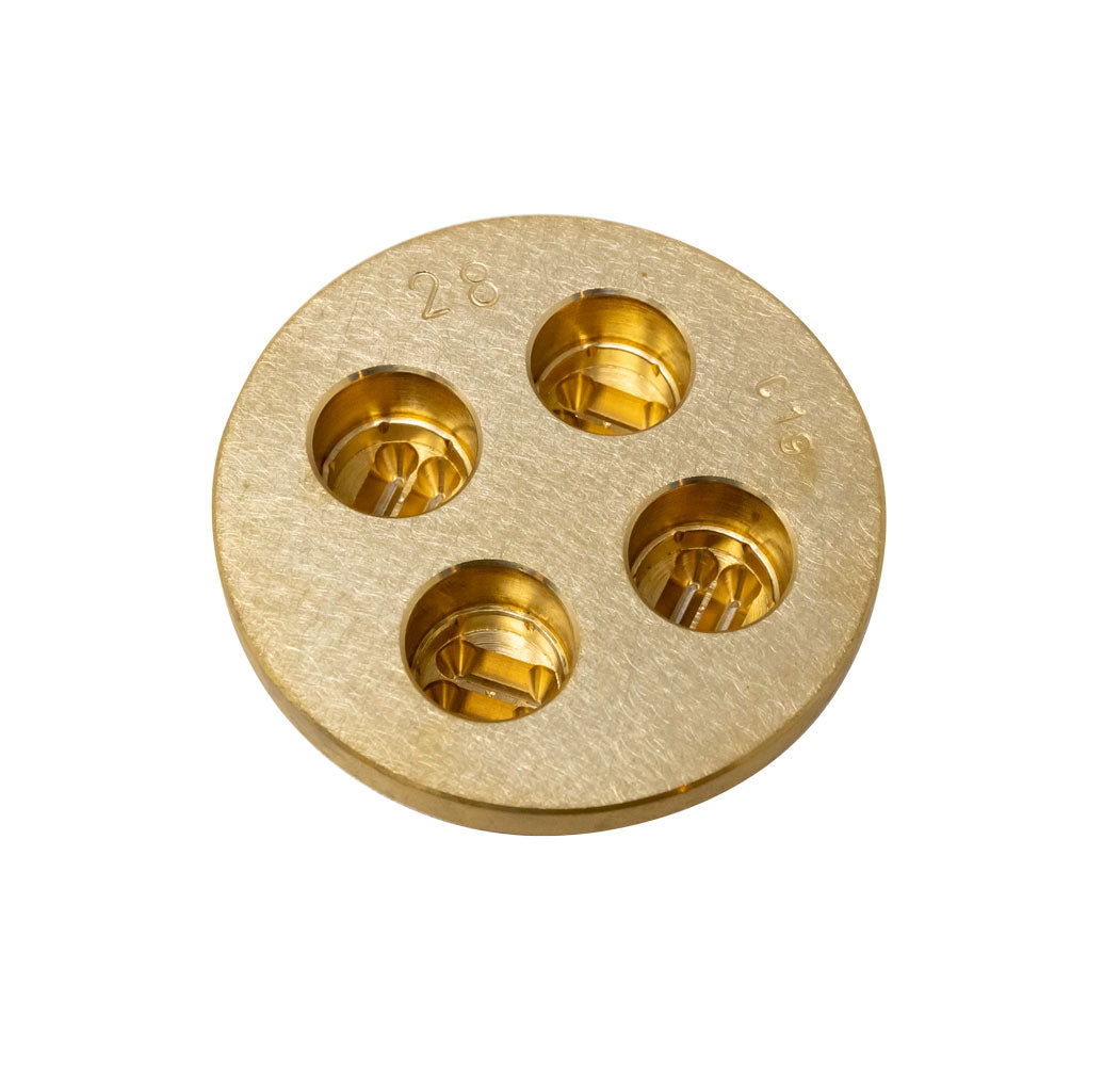 Omcan 13341 10mm Pasta Die #28 Fettuccine