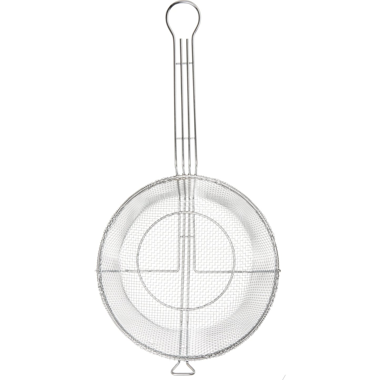 Carlisle 601001 9-3/4" Chrome-Plated Steel Mesh Fryer Basket
