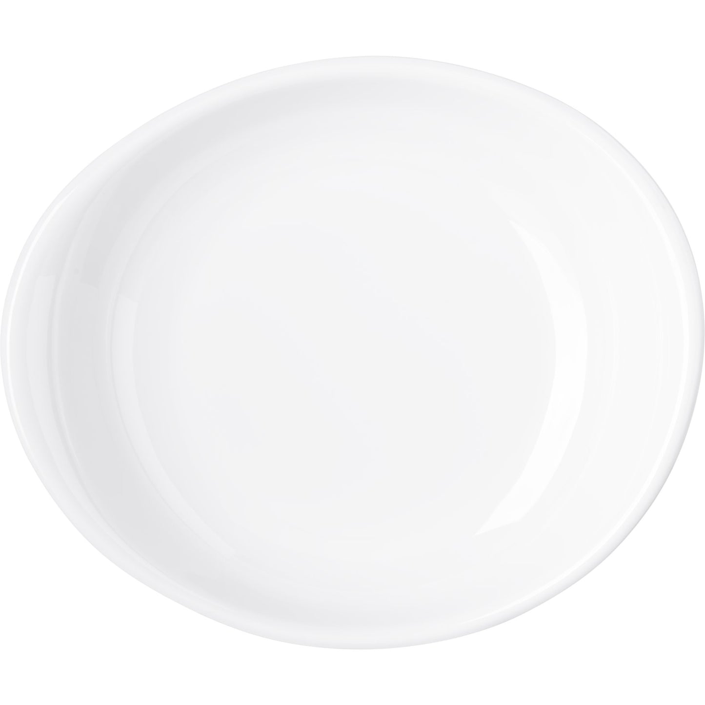Carlisle 5300402 9.5" White Stadia Melamine Pasta Plate