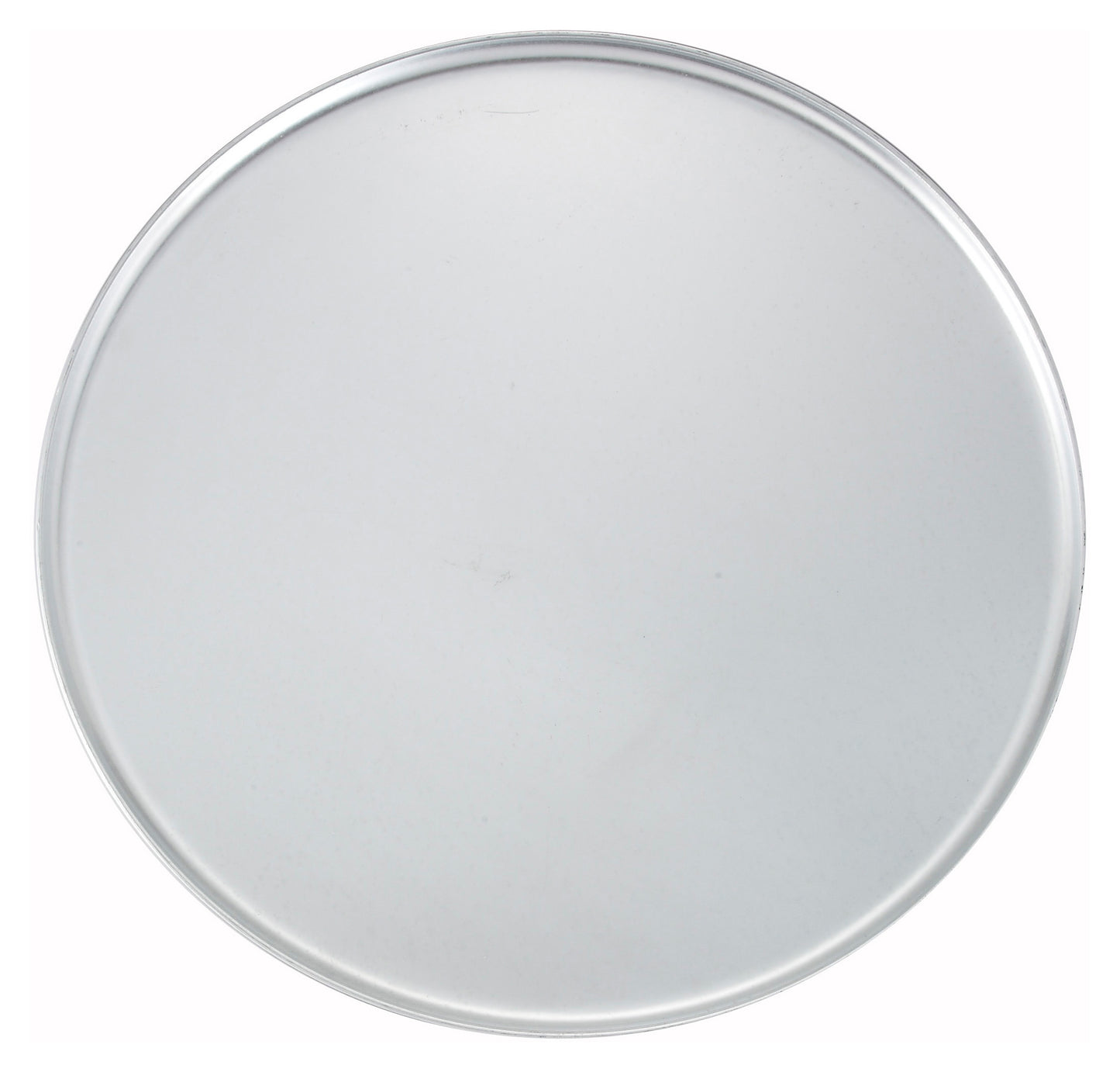 Winco APZC-18 18" Aluminum Coupe Style Pizza Tray