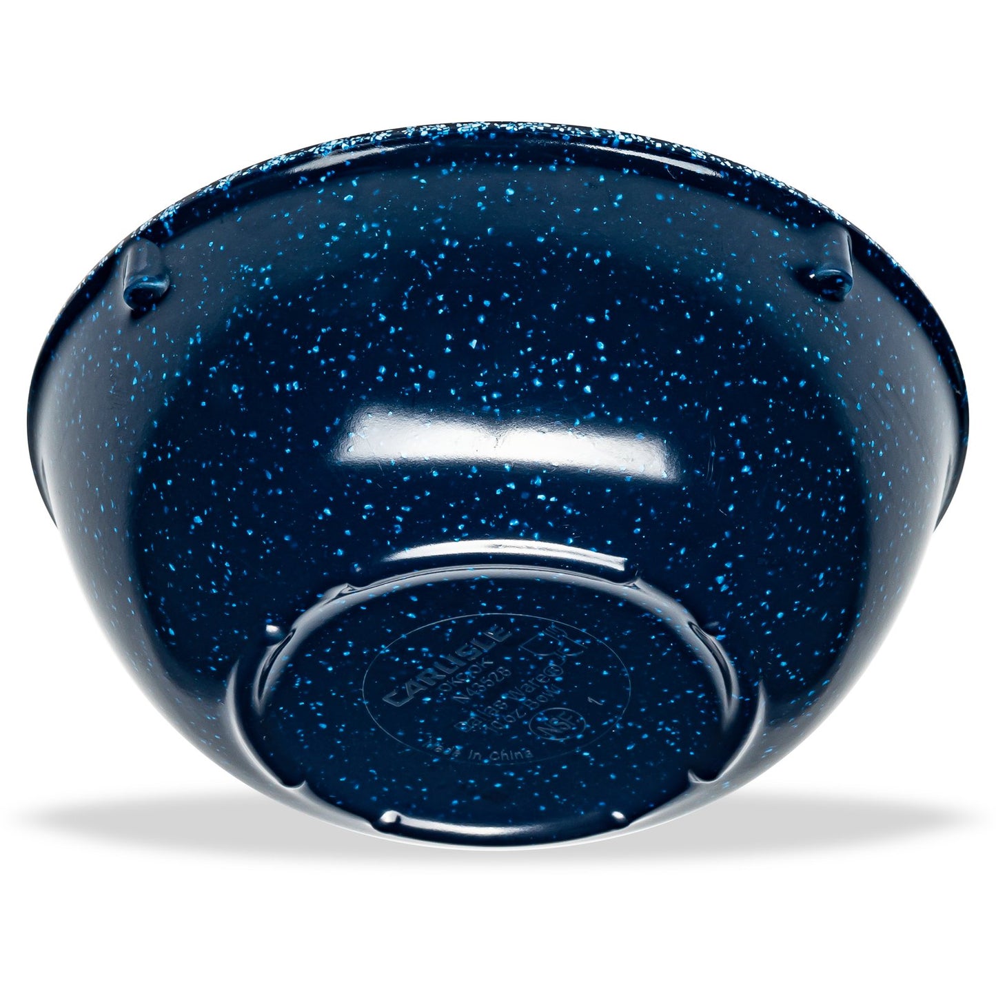 Carlisle 4352835 10 oz Café Blue Dallas Ware Melamine Nappie Bowl