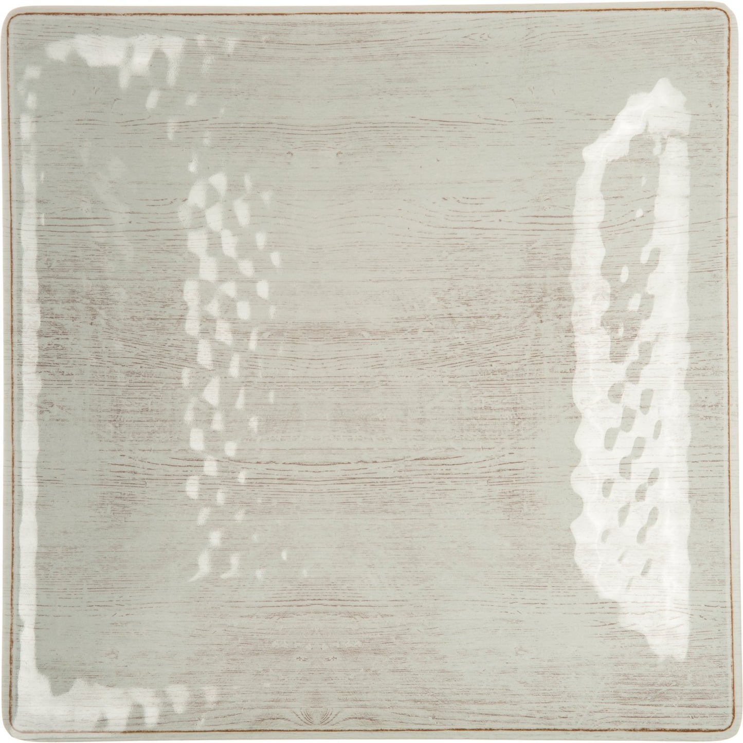 Carlisle 6402206 10.5" Buff Grove Melamine Square Plate