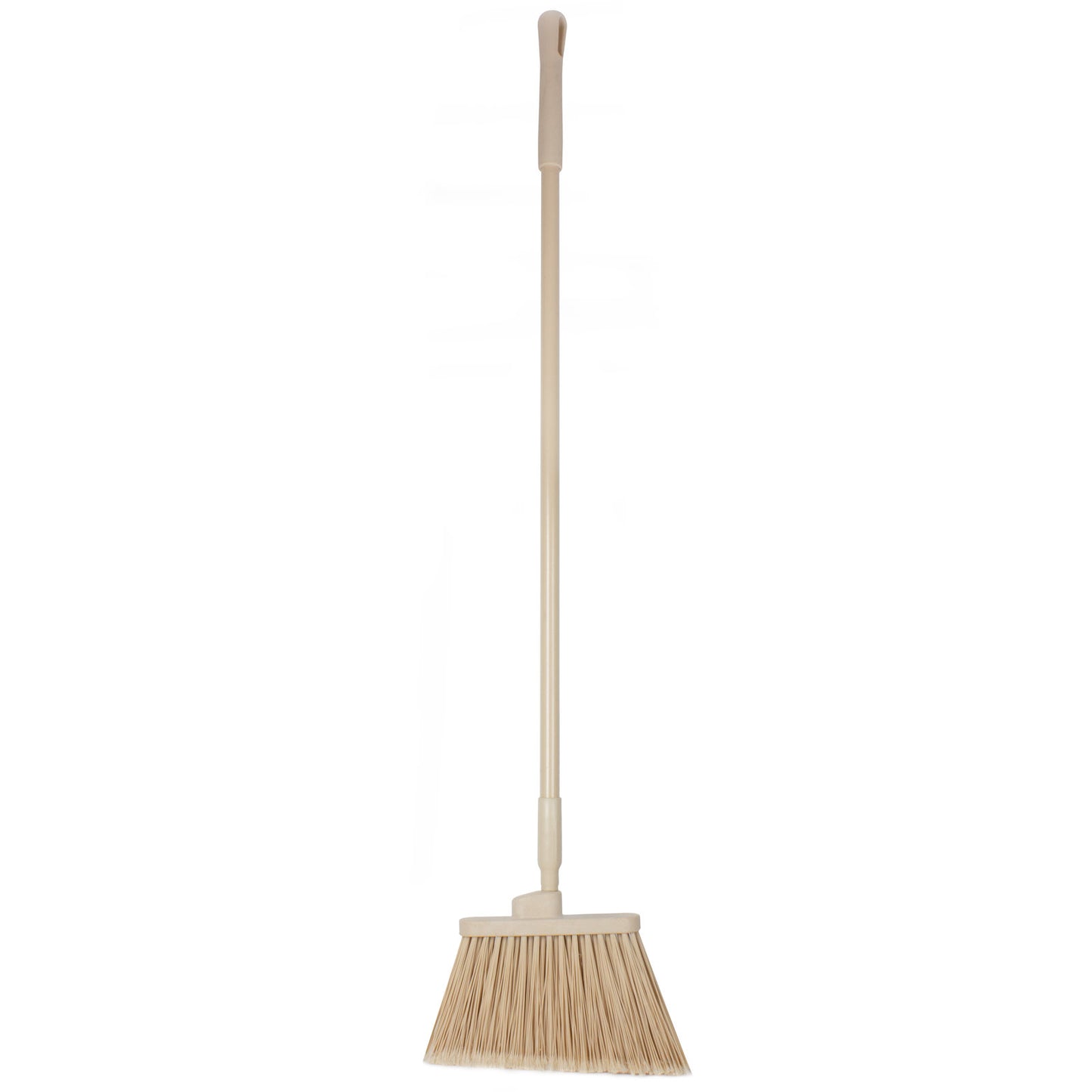 Carlisle 41082EC25 56" Tan Color Coded Duo-Sweep Flagged Angle Broom