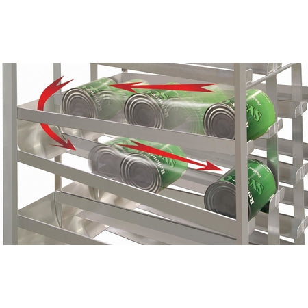 Dinex DXPCSR210 Aluminum Rear Load Can Storage Rack