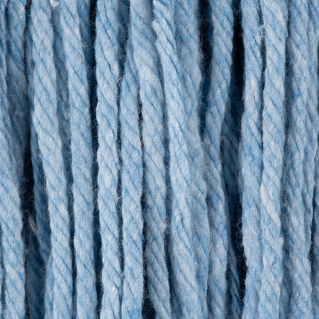 Carlisle 369454B14 Large Blue Synthetic/Cotton Blend Flo-Pac Looped-End Mop With Red Band