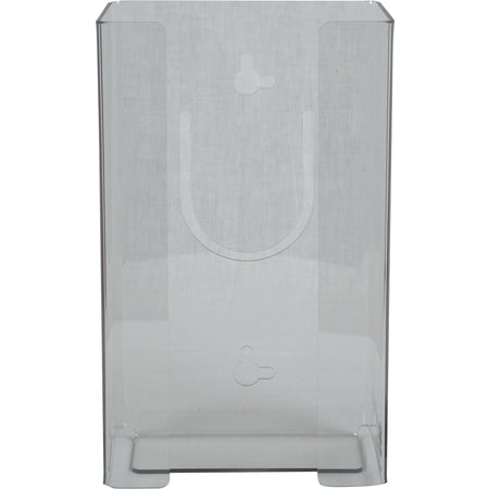 Carlisle G0803 1 Box Clear Plastic Disposable Glove Dispenser - Plexiglass