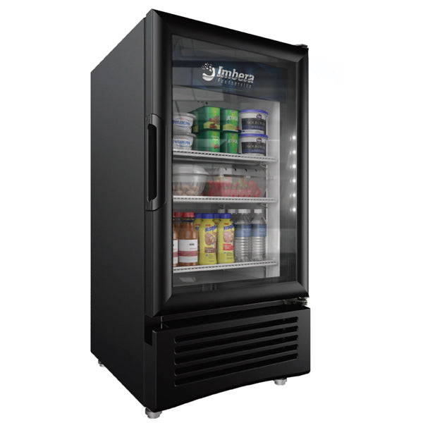 Omcan 45801 4cu.ft. / 113L 19" Swing Glass Door Countertop Elite Refrigeration