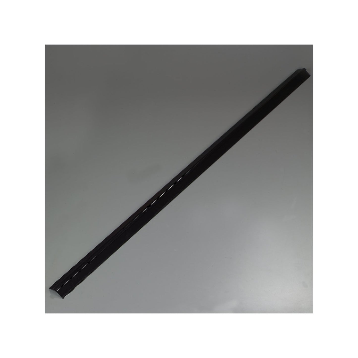 Carlisle 967503 6' Black Standard Sneeze Guards Ridge Channel