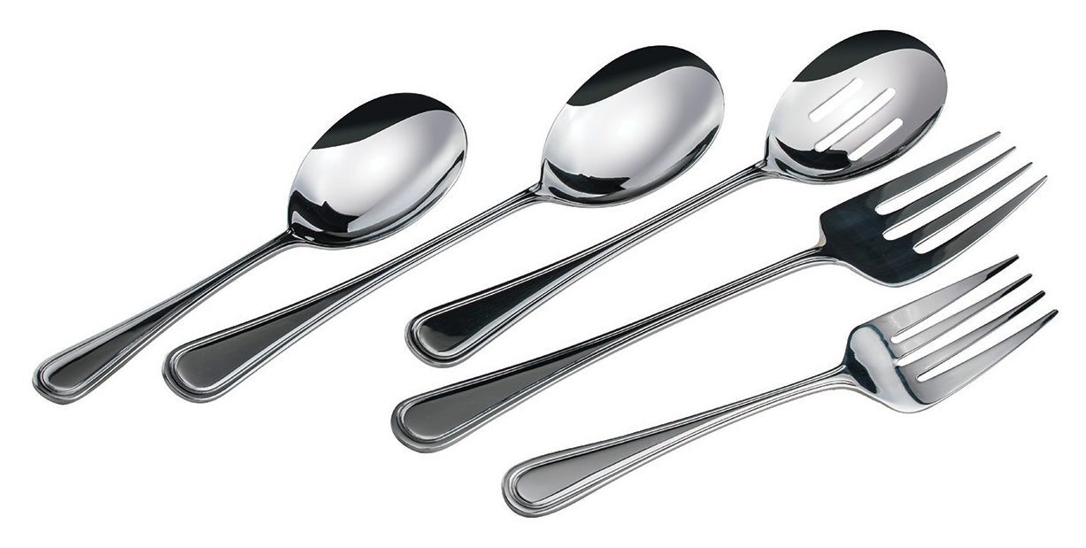 Winco 0030-22 Shangarila Cold Meat Fork, 18/8 Extra Heavyweight