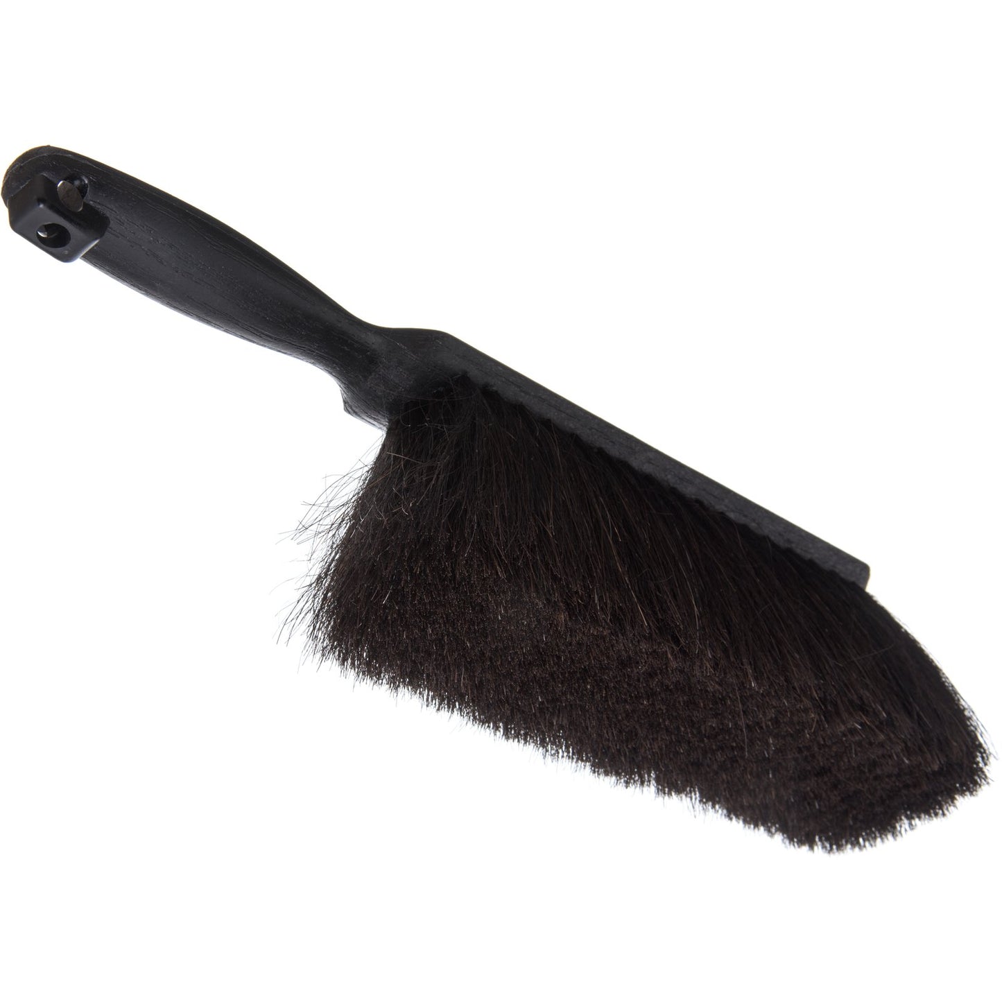 Carlisle 3638003 9" Black Counter Brush With Horsehair Bristles