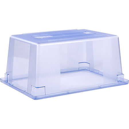 Carlisle 10623C14 16.6 gal Glo-Blue Polycarbonate StorPlus Color-Coded Food Storage Container