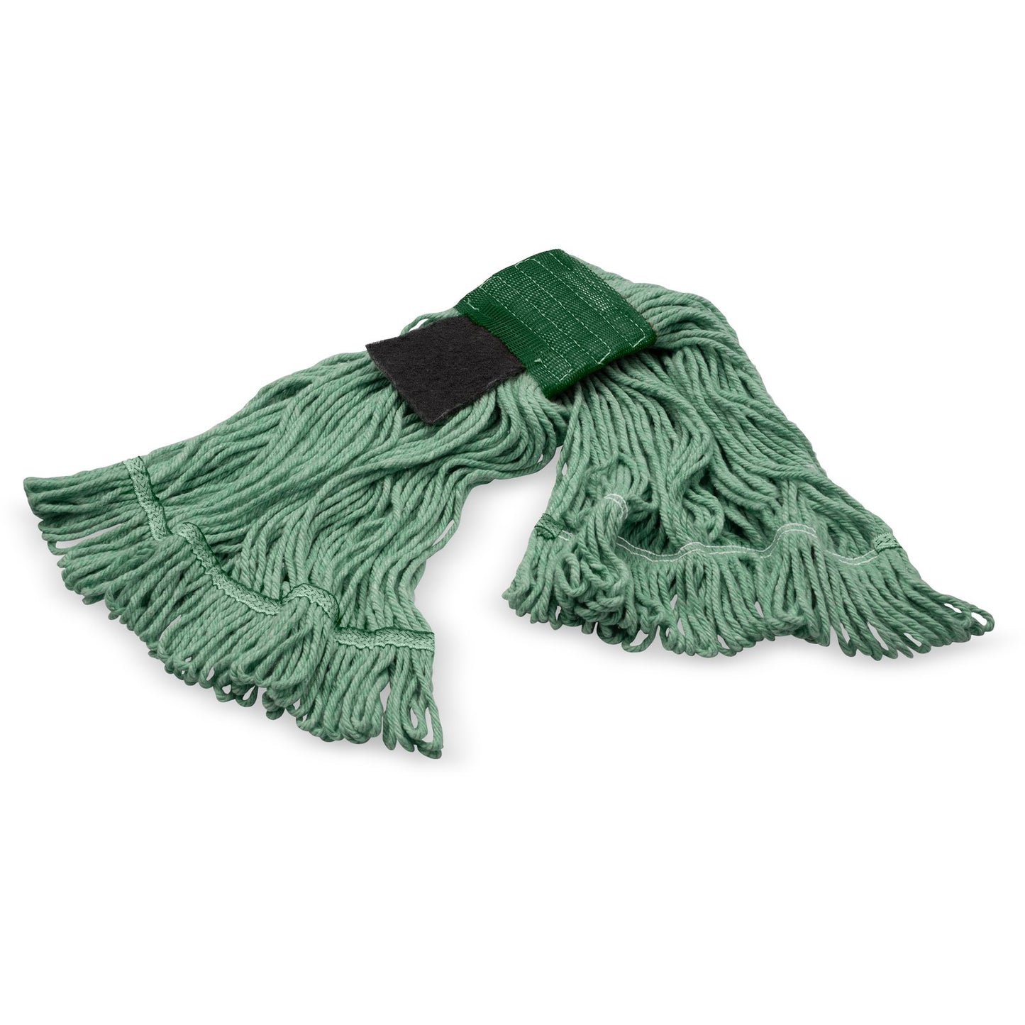 Carlisle 369418S09 Medium Green Acrylic Fiber Looped-End Mop w/ Green Band