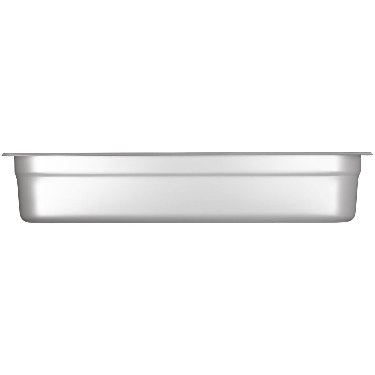 Carlisle 60700HL4 1/2 Size Stainless Steel DuraPan Light Gauge Steam Table Long Hotel Pan, 4" Deep