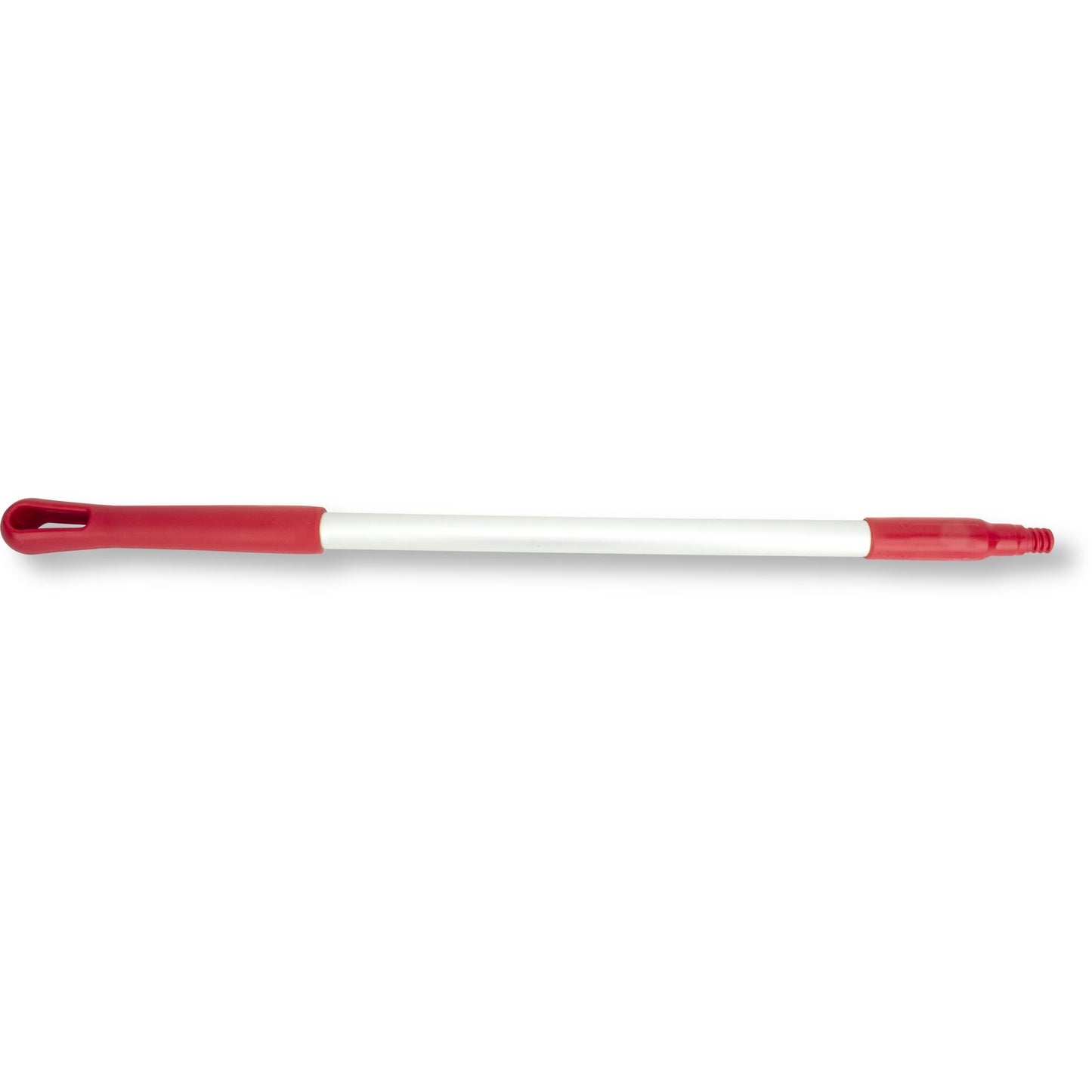 Carlisle 40246EC05 30" Red Natural Aluminum Handle with Color-Coded Tip and Hang Up Cap