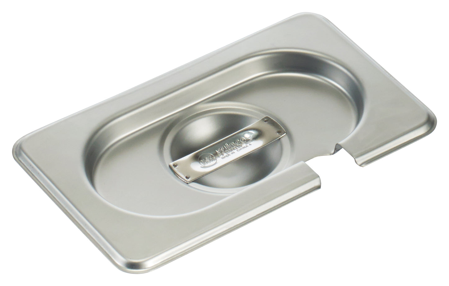 Winco SPCN-GN Stainless Steel Slotted Steam Pan Cover for SPJH-906GN