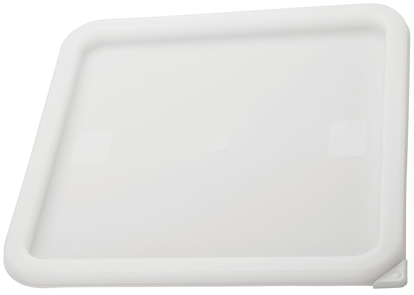 Winco PECC-L White Polyethylene Cover for 12Qt/18Qt/22Qt Food Containers