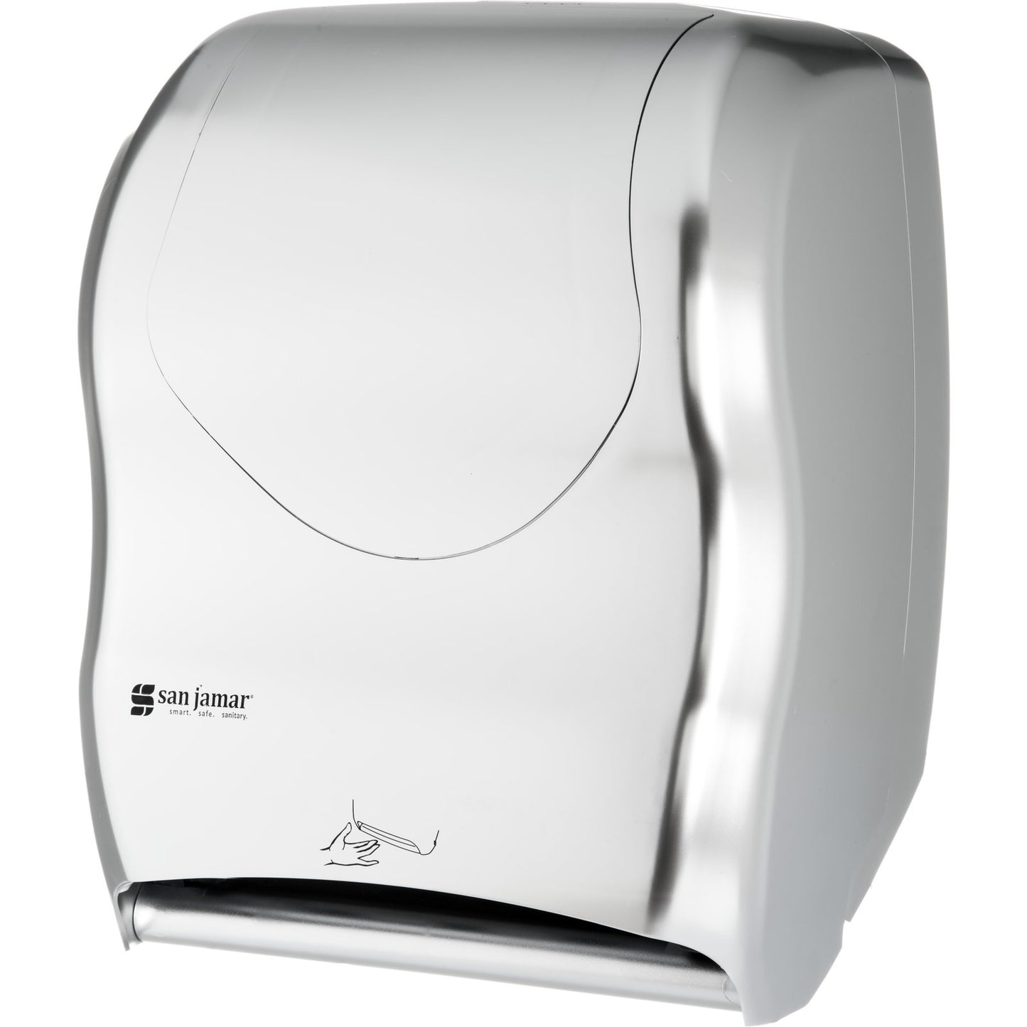 San Jamar T1470SS Summit Smart System with IQ Sensor Electronic Touchless Towel Dispenser, Stainless Steel - Stainless Steel