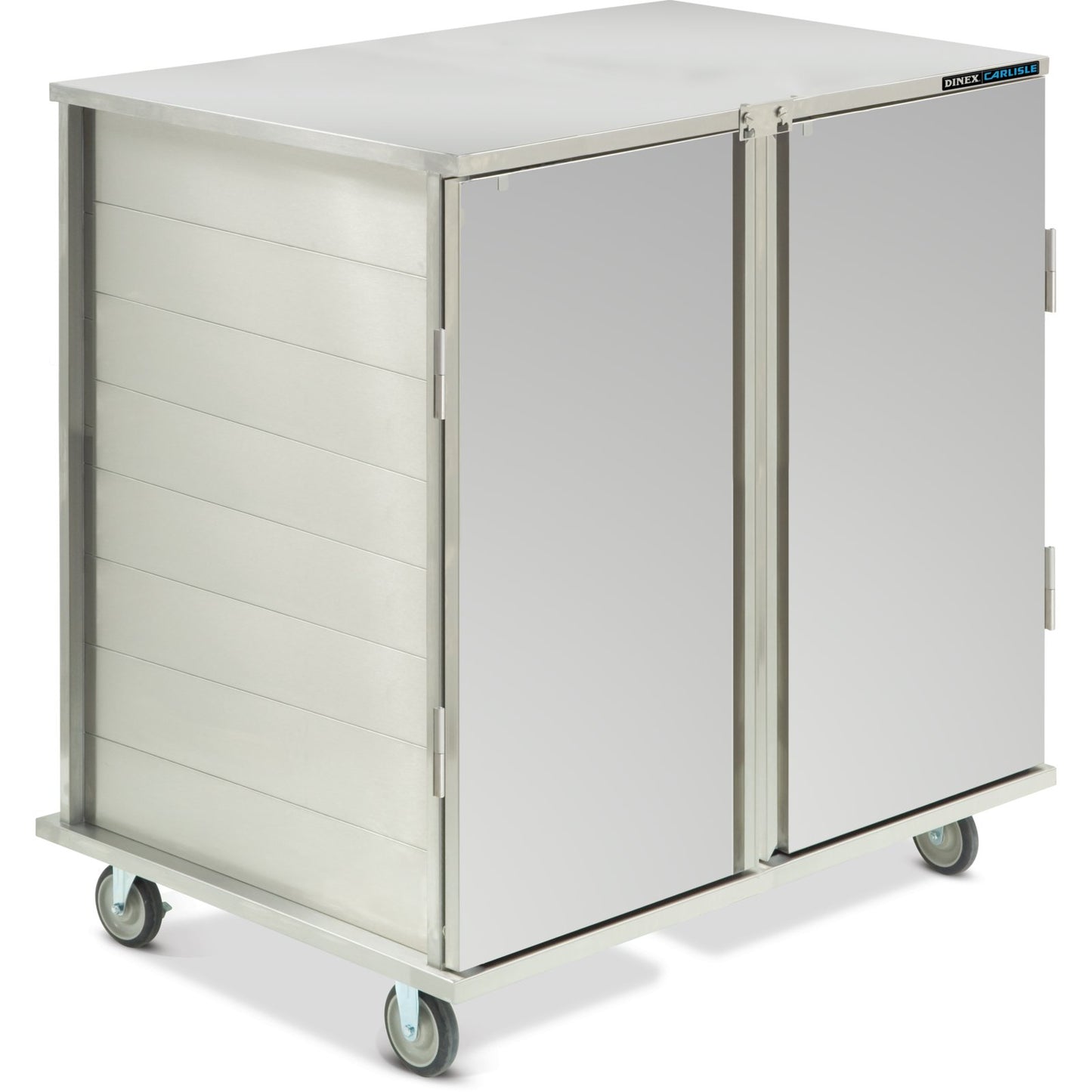 Dinex DXPICT242D 24 Trays (2 trays per slide) 46.34" x 34.22" x 42.75" 2-Door Stainless Steel TQ Economy Carts
