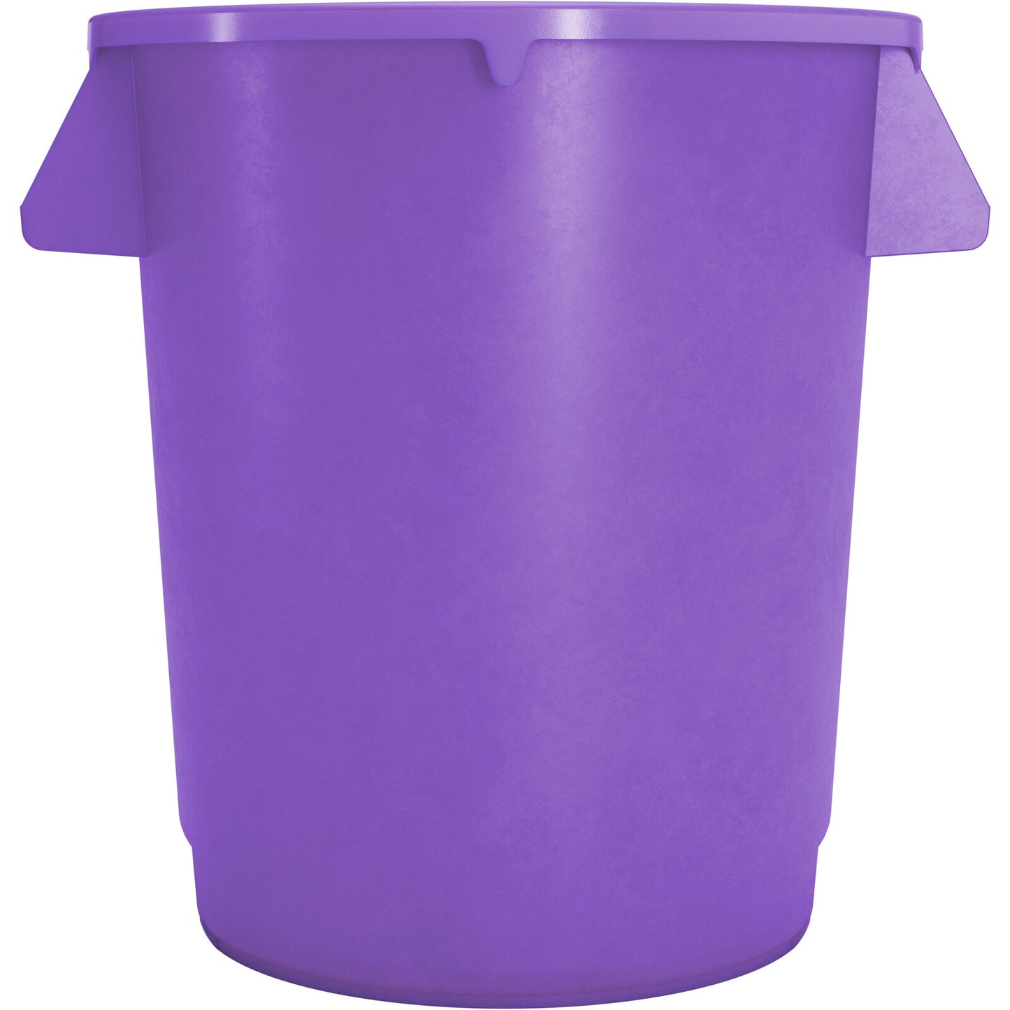 Sparta 84101089 10 Gallon Purple Round Polyethylene Bronco Waste Bin Trash Container
