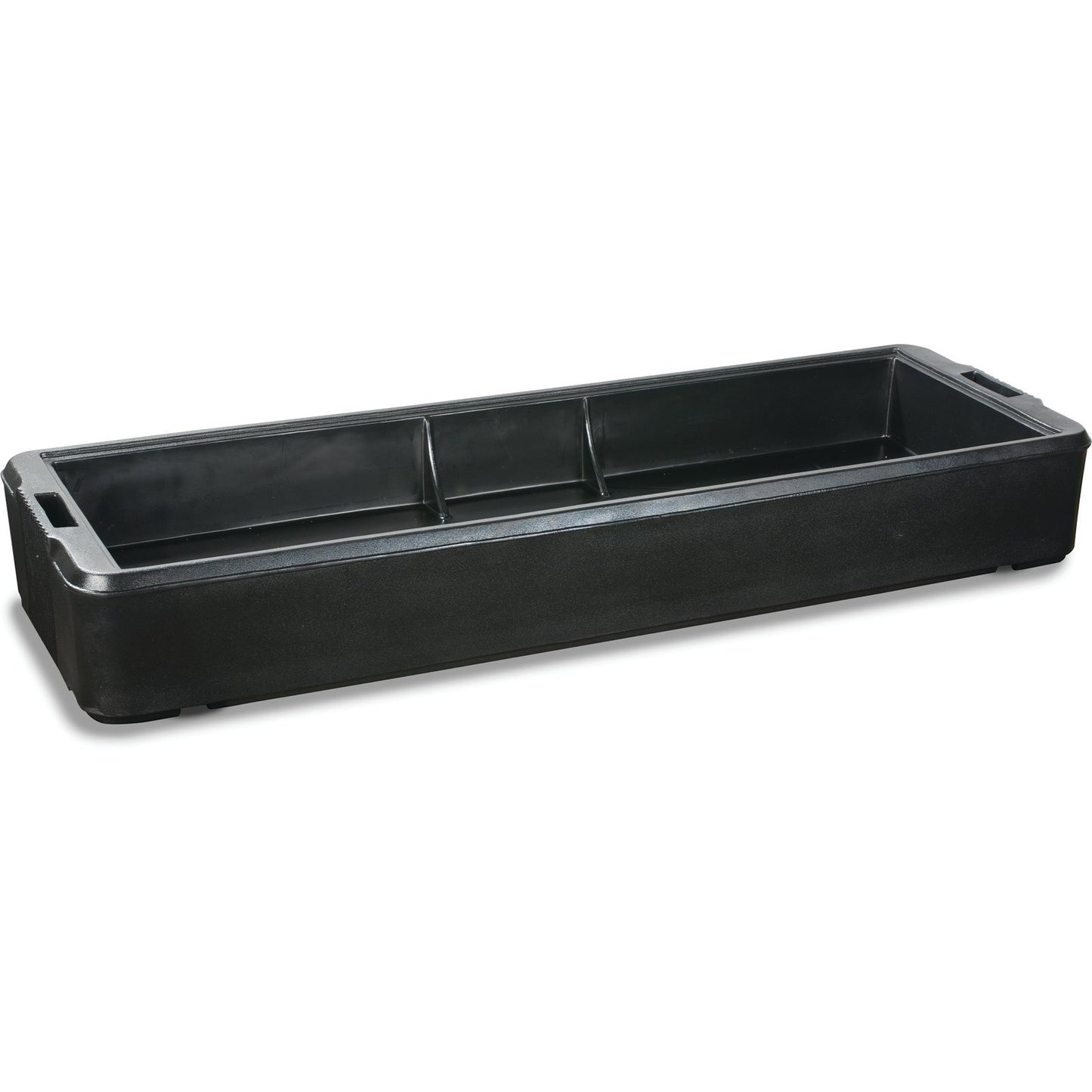 Carlisle 660303 72" x 24.25" x 9.75" Black Six Star Basin Only