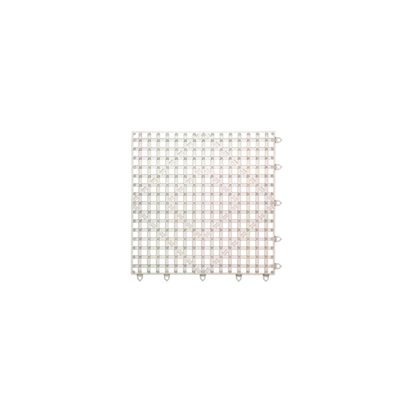 San Jamar VM5280CL 1'X1' Clear Versa-Mat Bar Mat