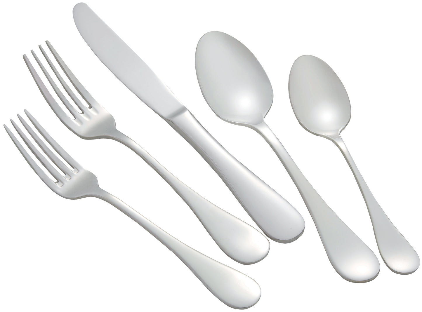 Winco 0037-01 Venice Teaspoon, 18/8 Extra Heavyweight