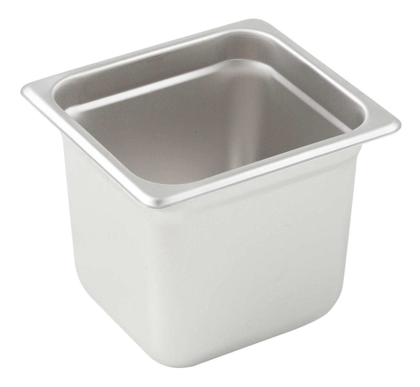 Winco SPJM-606 1/6 Size Stainless Steel Anti-jam Steam Pan