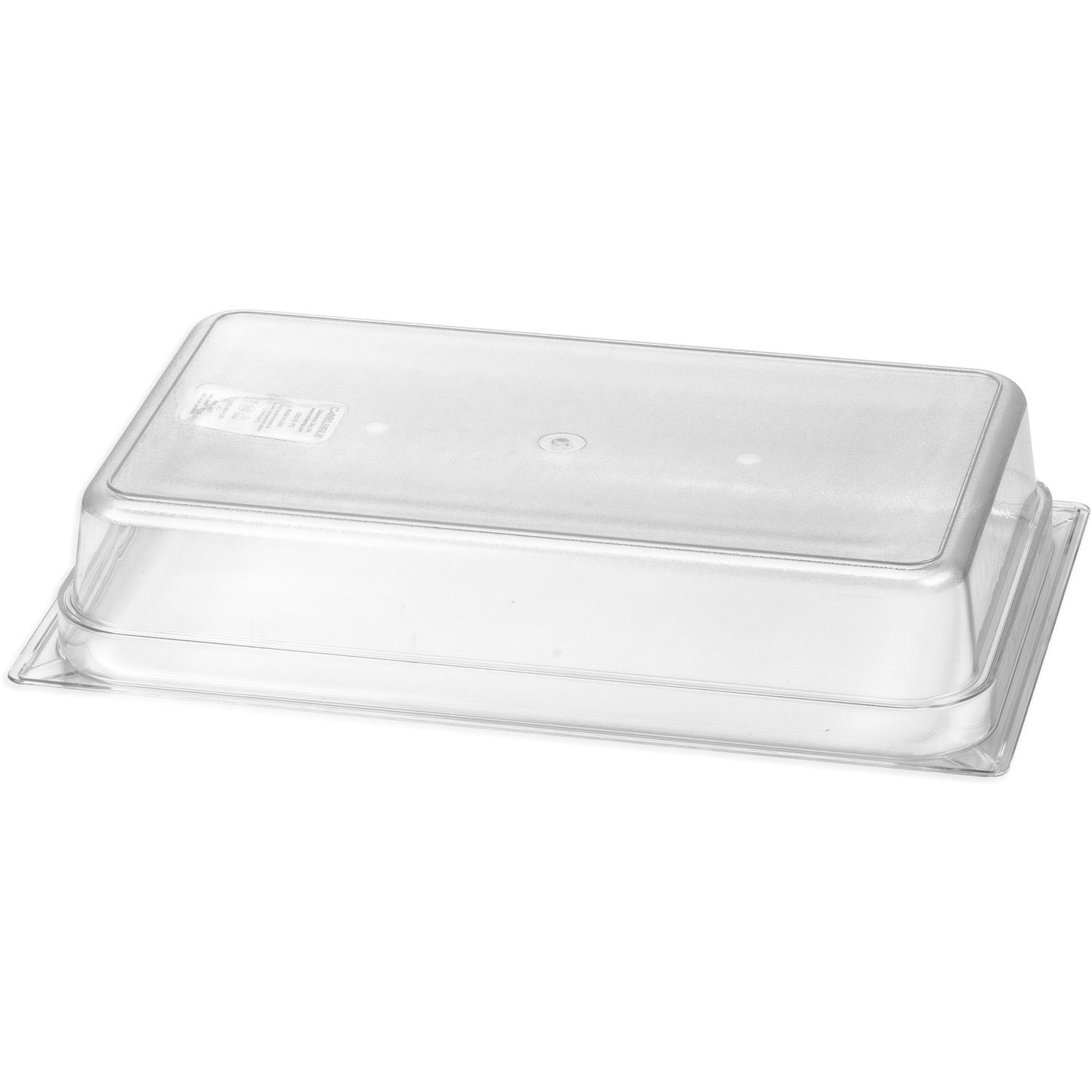 Carlisle 10201B07 Full-Size Clear Polycarbonate StorPlus Food Pan, 4" Deep