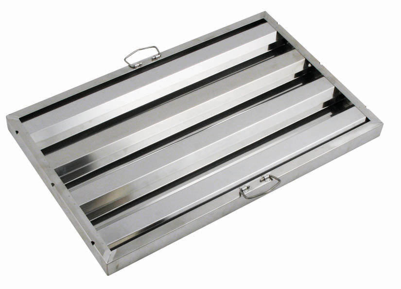 Winco HFS-1625 25" X 16" Stainless Steel Vertical Hood Filter