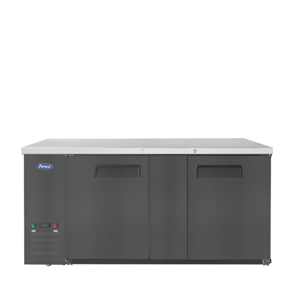 Atosa SBB69GR-AUS2 69" Black Back Bar Cooler