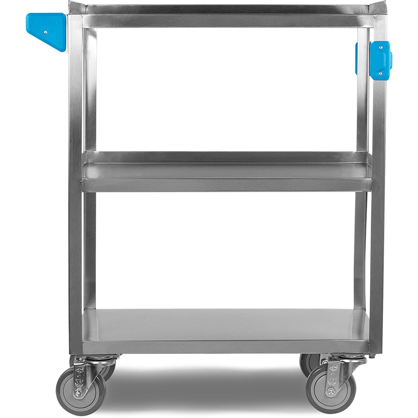Carlisle UC5031524 15.5" x 24" 3 Shelf Stainless Steel Utility Cart