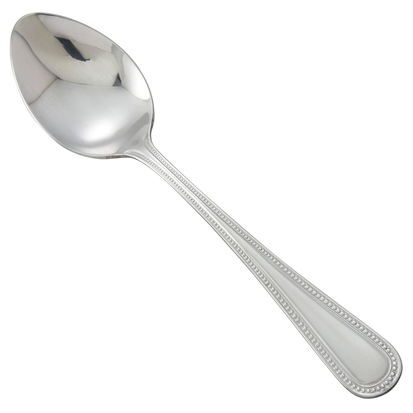 Winco 0005-03 Dots Dinner Spoon, 18/0 Heavyweight