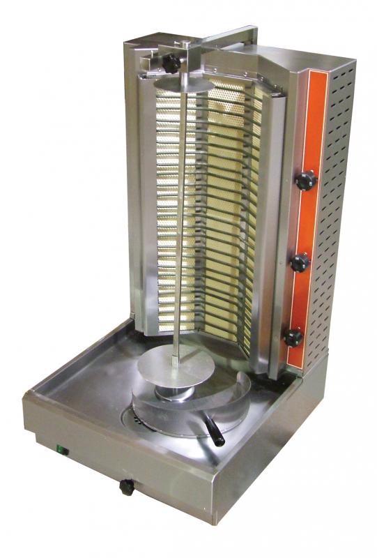 Omcan 20369 66 lb Electric Shawarma Grill / Doner Kebab Machine / Vertical Broiler