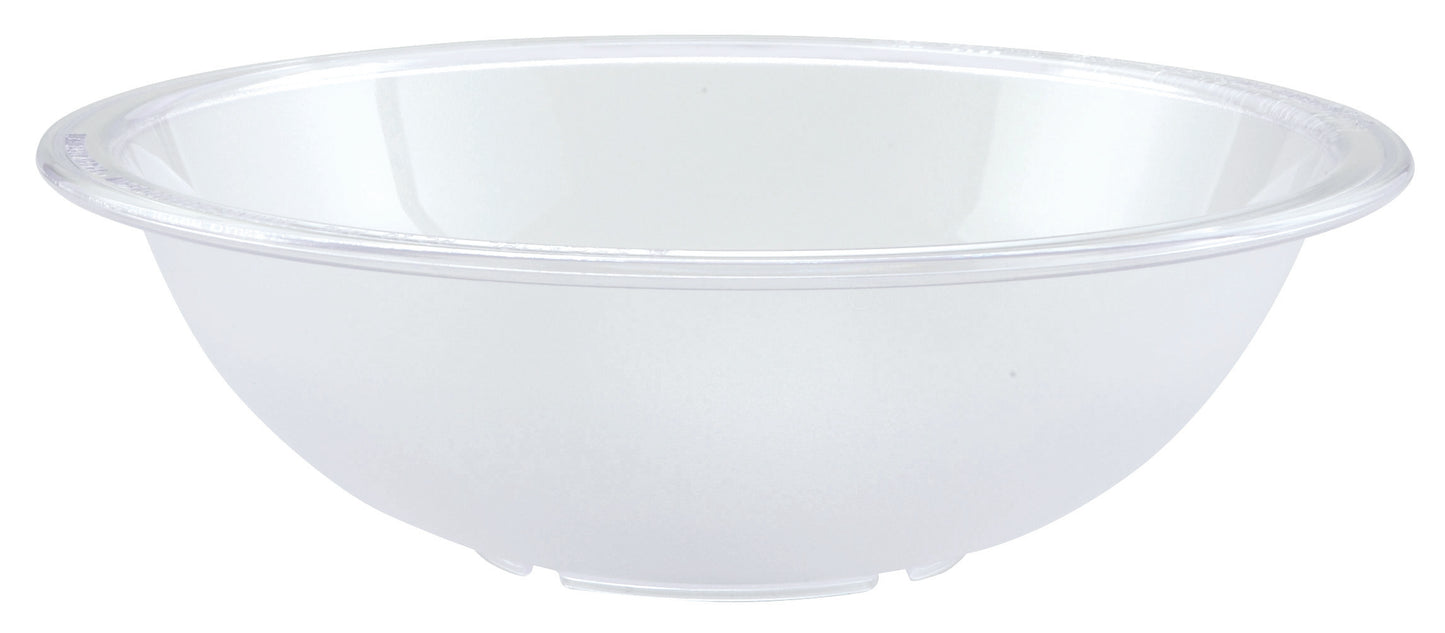 Winco PBB-10 10-3/4" Polycarbonate Pebbled Bowl