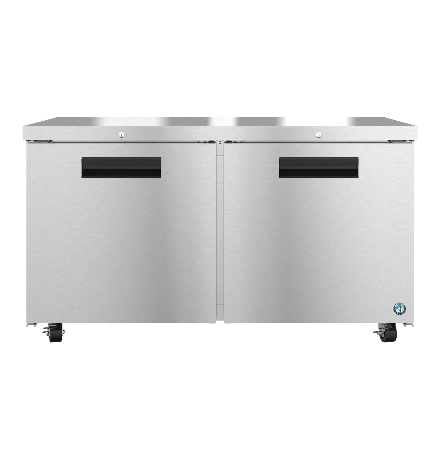 Hoshizaki UF60B-01 Two Section Stainless Door with Lock Undercounter Freezer