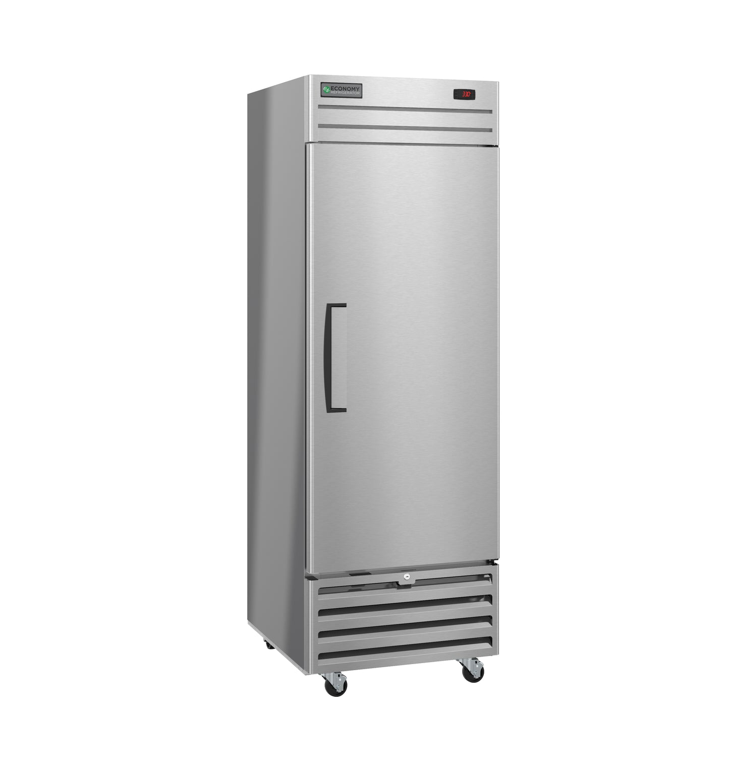 Hoshizaki ER1A-FS One Section Full Stainless Door with Lock Upright Refrigerator