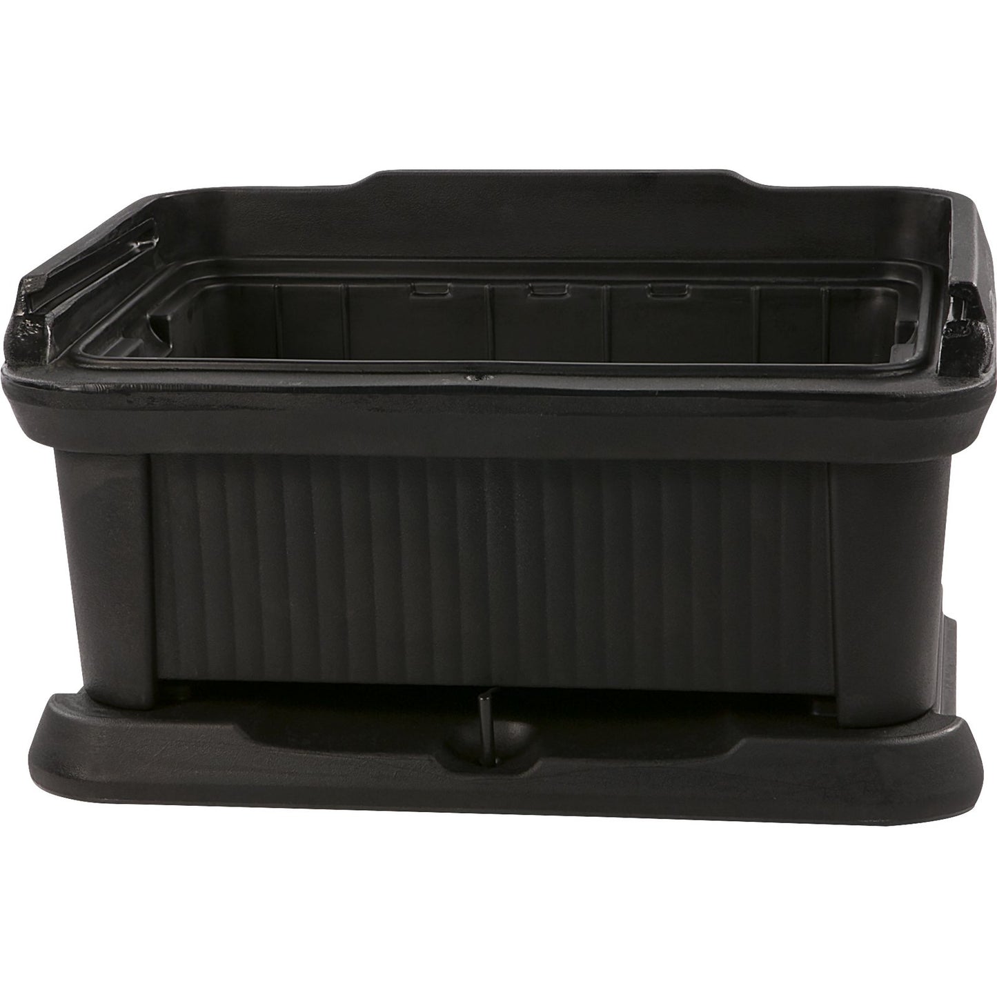 Carlisle XT160003 6" Black Cateraide Slide 'N Seal Top Loader Insulated Food Pan Carrier