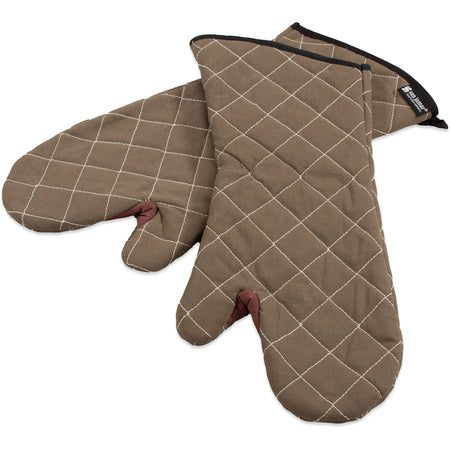 Carlisle 800FG17 17" Tan Poly/Cotton Blend Bestguard Ovenmitt