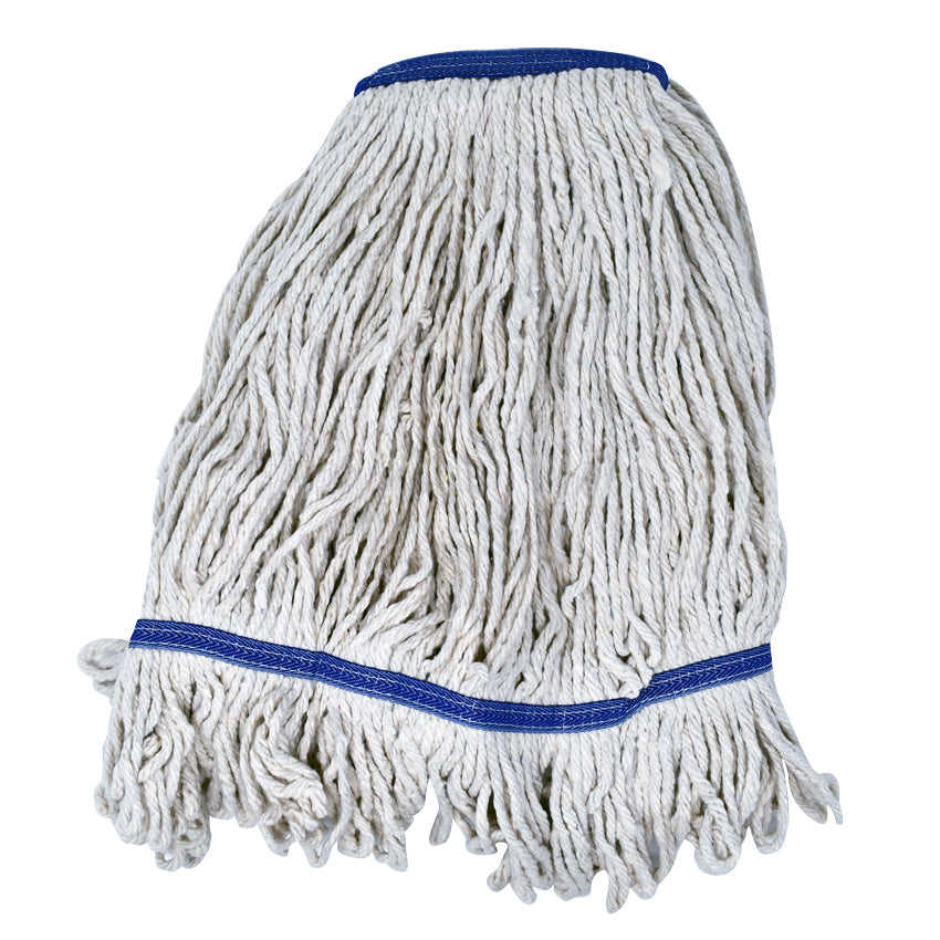 Omcan 80869 24 oz / 600 g White Yarn Mop Head - Loop End