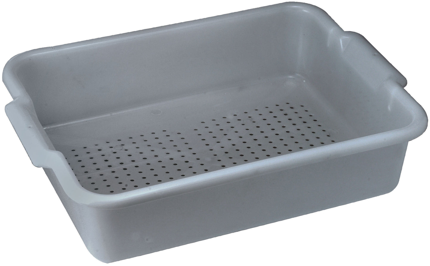 Winco PLP-5G Gray Perforated Bus Box