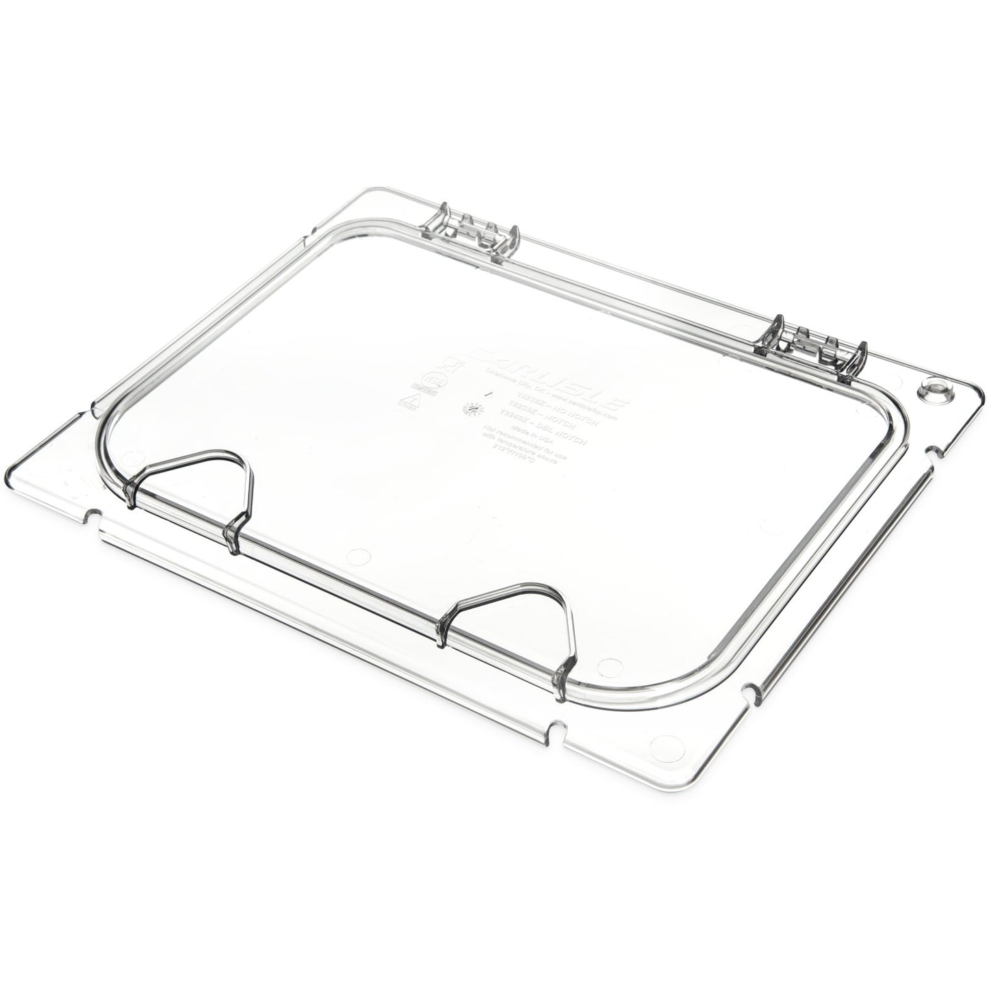Carlisle CM10238Z07 1/2 Size Clear Coldmaster EZ Access Lid