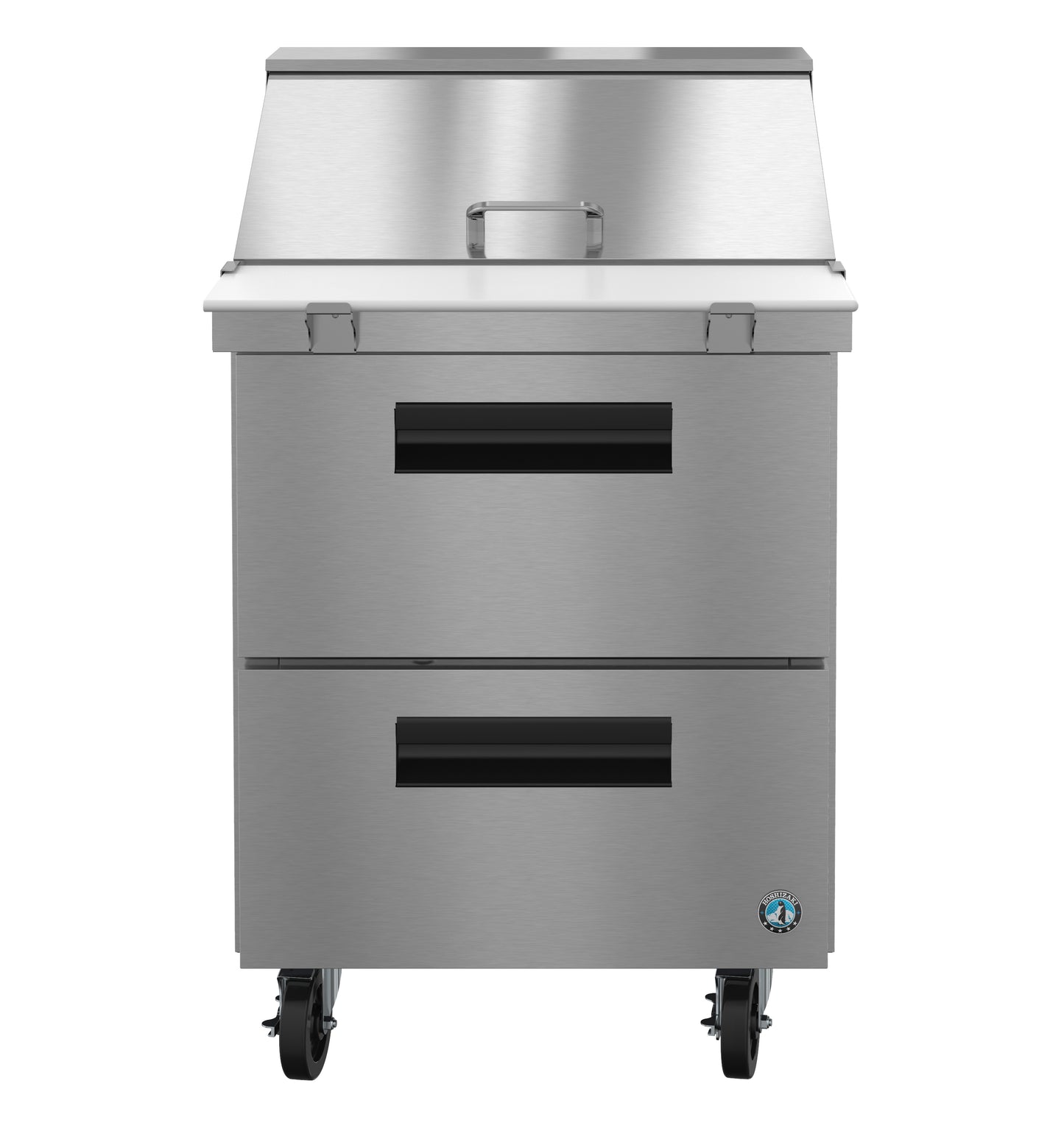 Hoshizaki SR27B-12MD2 One Section Stainless Drawers Mega Top Prep Table Refrigerator